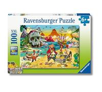 Ravensburger - Puzzles XXL ¡Tesoro! | Puzzle 6 Años O Más | Regalo Niño 6 Años O Más De 100 Piezas | Rompecabezas Niños De 36 X 49 Cm | Ravensburger Puzzle