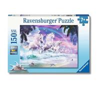 Ravensburger Puzzle XXL Unicornios para niñas – 150 piezas, 49 x 36 cm – Para 7 años o más