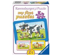 Ravensburger - Buenos amigos de los animales - My First 3X