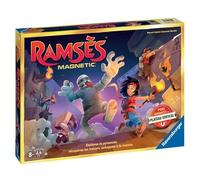 Ravensburger Ramses Magnetic Ramses - Juego de Memoria y Carrera para niños (2 a 5 Jugadores, Desde 8 años, 27331, Mixto, versión Francesa