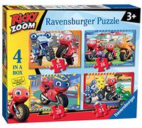 Ravensburger- Ricky Zoom Puzzle 4 in a Box, Multicolor (03054)