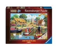 Ravensburger Rompecabezas A Busy Day On The Canal – 1000 piezas – a partir de 12 años – Nuevo