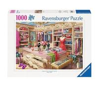 Ravensburger Rompecabezas de 1000 piezas The Coveted Closet | Experiencia de armario boutique de Wigwam Studios | Ajuste perfecto entrelazado | Materiales ecológicos