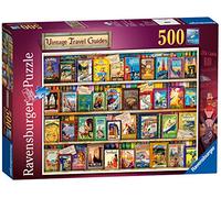Ravensburger- Rompecabezas de 500 Piezas de guías de Viaje Vintage para Adultos y niños a Partir de 10 años, 49,3 x 36,2 x 0,2 cm (14752)