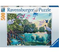 Ravensburger - Rompecabezas - Momentos De Manatí - 500 Piezas - 12+