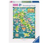 Ravensburger- Rompecabezas no de Madera, Multicolor, 1000 pezzi, 70x50 cm (12001238)