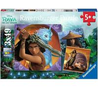 Ravensburger - Rompecabezas - Raya La Valiente - 3 x 49 Piezas - 5+