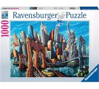 Ravensburger Rompecabezas RB16812-5 Welcome to New York, Multicolor, 1000