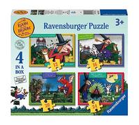 Ravensburger Room on The Broom 4 in Box (12, 16, 20, 24 Piece) Jigsaw Puzzles for Kids Age 3 Years Up - Toys for Children