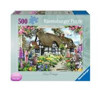 Ravensburger Rose Cottage - Rompecabezas de 500 piezas de tamaño grande para adultos y niños a partir de 10 años