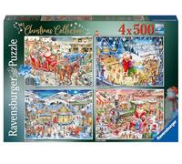 Ravensburger Roy Trower Christmas Collection No.2-4x - Rompecabezas de 500 Piezas para niños a Partir de 10 años