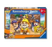 Ravensburger – Puzzles Rubble and Crew – Pack de 2, 12 piezas c/u, 26x18 cm, 3 años o más
