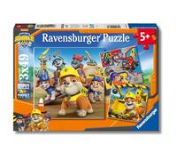 Ravensburger - Rubble and Crew, Puzzle niños 5 años, con 3 Puzzles de 49 Piezas.