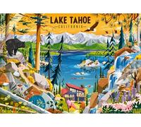 Ravensburger Sacred Lake Tahoe - Rompecabezas de 1000 piezas para adultos