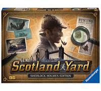 Ravensburger - Scotland Yard Sherlock Holmes, Juego 10+, 2-6 Jugadores | Juego de estrategia Scotland Yard Sherlock Holmes para 2-6 jugadores, recomendado a partir de 10 años y durante las partidas.