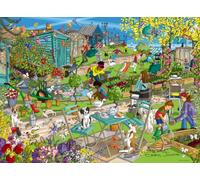 Ravensburger Seaside Allotment - Rompecabezas de 500 piezas, para adultos | Escena costera relajante, calidad premium, ajuste entrelazado perfecto, a partir de 12 años