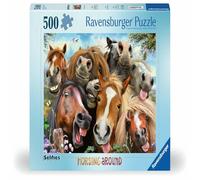 Ravensburger Selfies Horsing Around Puzzle de 500 Piezas para Adultos y niños a Partir de 10 años