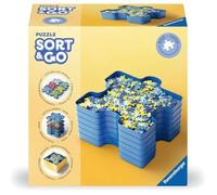 Ravensburger - Separador Piezas Puzzle, Puzzle 300 Piezas hasta Puzzle 1000 Piezas, Accesorios Puzzle Adultos y Puzzle Niños, Incluye 6 Bandejas para Ordenar y Clasificar Piezas de tu Rompecabezas