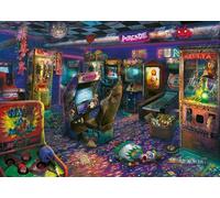 Ravensburger Serie Abandoned: Forgotten Arcade 12000417 - Rompecabezas de 1000 piezas para adultos, herramientas hechas a mano, fabricado en Alemania, cada pieza encaja perfectamente