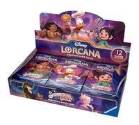 Ravensburger- Shimmering Skies Booster Pack 24 CT. Lorcana Juego de Cartas, Color Multicolor, 9 x 1 x 17 cm (11098455)