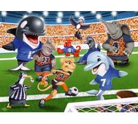 Ravensburger Soccer Field Flair - Rompecabezas XXL de 150 Piezas para niños | Inspira el Juego Creativo y la diversión Deportiva | Diversión Familiar | Respetuoso con el Medio Ambiente