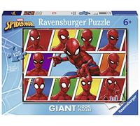 Ravensburger - Spiderman, Puzzle niños 6 años, Puzzle educativo Giant Floor 125 piezas