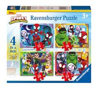 Ravensburger Spidey Su Asombroso Friends 4 IN Caja 12 16 20 24 Piezas Puzzle