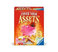 Ravensburger Juego de cartas Cover Your Assets – sencillo, niños/adultos, 2-6 jugadores, 7+ años