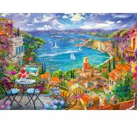Ravensburger - Puzzle 1000 Piezas: St. Tropez, Puzzle Adultos 70 x 50 cm, Rompecabezas Adultos, para Toda la Familia, Regalo Adulto