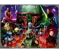 Ravensburger Star Wars Boba Fett: Bounty Hunter - Rompecabezas de 1500 Piezas | Tecnología única Softclick | Imágenes Vibrantes y sin deslumbramiento | Ajuste Entrelazado de Calidad | Ideal para