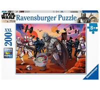 Ravensburger - Puzzle: Mandalorian, Puzzle Star Wars, Puzzles Niños 8 Años, Puzzle 8 años o Más, Puzzles para Adultos, Rompecabezas Niños, Puzzle 200 piezas XXL, Regalo Niño 8 Años, Jigsaw