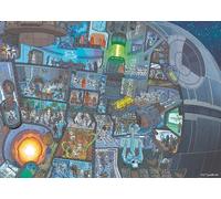 Ravensburger Rompecabezas Star Wars: Where's Wookiee – 1000 piezas, Softclick, diseño único de piezas