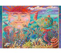 Ravensburger Sun and Sea - Rompecabezas de 500 piezas de gran (Importación USA)