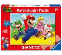 Ravensburger - Super Mario 24 Piezas | Rompecabezas 3 años o más | Rompecabezas Ravensburger de 70 x 50 | Regalo para niño 3 años | Ideas Regalo | Rompecabezas para niños