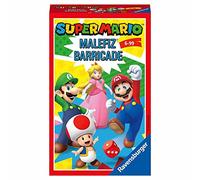 Ravensburger - Super Mario, Malefiz Barricade, Formato Compacto, 2-4 Jugadores, Edad Recomendada 6+, 20910 1