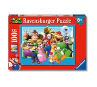 Ravensburger - Super Mario, Puzzle niños 6 años, 100 Piezas, Formato XXL