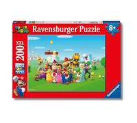 Ravensburger - Super Mario, Puzzle niños 8 años, Puzzle 200 Piezas XXL