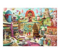 Ravensburger Sweet Street 1000 por artista Demelsa Puzzle | Diseo nico de piezas | Tecnologa SoftClick | Regalo ideal para los entusiastas de