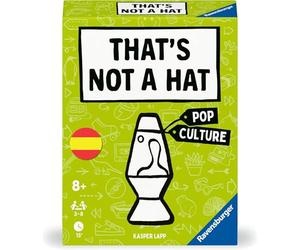 Ravensburger - That's Not a Hat - Pop Culture, Juego 8+, 3-8 Jugadores | Juego de cartas That's not a hat - Pop Culture para 3-8 jugadores, recomendado a partir de 8 años, en una partida compartida.
