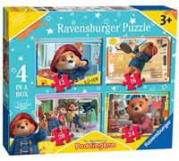 Ravensburger The Adventures of Paddington Gifts - Rompecabezas para niños de 3 años en adelante, Caja de 4 Pulgadas (12, 16, 20, 24 Piezas)
