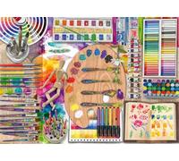 Ravensburger The Artist's Palette 17535 - Rompecabezas de 500 piezas de gran formato para adultos - Cada pieza es única, tecnología Softclick significa que las piezas encajan perfectamente