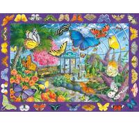 Ravensburger The Butterfly Place - Rompecabezas de 500 piezas | Calidad premium fabricado en Europa | Materiales certificados FSC