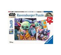 Puzzle ravensburger the mandalorian: baby yoda 3x49