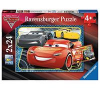 Ravensburger The Movie Puzzle 2 x 24 Piezas, Cars 3, (07816)