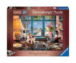 Ravensburger The Puzzler's Desk - Rompecabezas de 1000 Piezas para Adultos y niños a Partir de 12 años