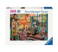 Ravensburger The Sewing Shed - Rompecabezas de 1000 Piezas para Adultos - 12000334 - Herramientas Hechas a Mano, Fabricado en Alemania, Cada Pieza Encaja Perfectamente
