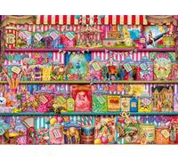 Ravensburger-Otras propiedades The Sweet Shop-Rompecabezas de 500 Piezas para Adultos y niños a Partir de 10 años, Multicolor, Talla única (12000495)