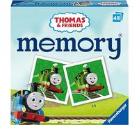 Ravensburger Thomas & Friends Mini Memory - Matching Picture Snap Pairs Game For Kids Age 3 Years and Up