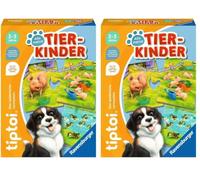 Ravensburger tiptoi 00108 - All my Animal Children - Juego Educativo a Partir de 2 años - Juego tiptoi a Partir de 2 años - Regalos de cumpleaños (Paquete de 2)