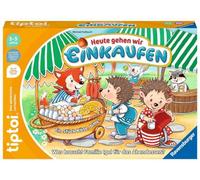 Ravensburger tiptoi Spiel 00119 - Heute gehen wir Einkaufen - Lernspiel für Kinder AB 3 Jahren: Was braucht Familie Igel für Das Abendessen?